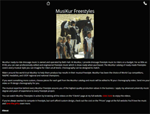 Tablet Screenshot of musikur.com